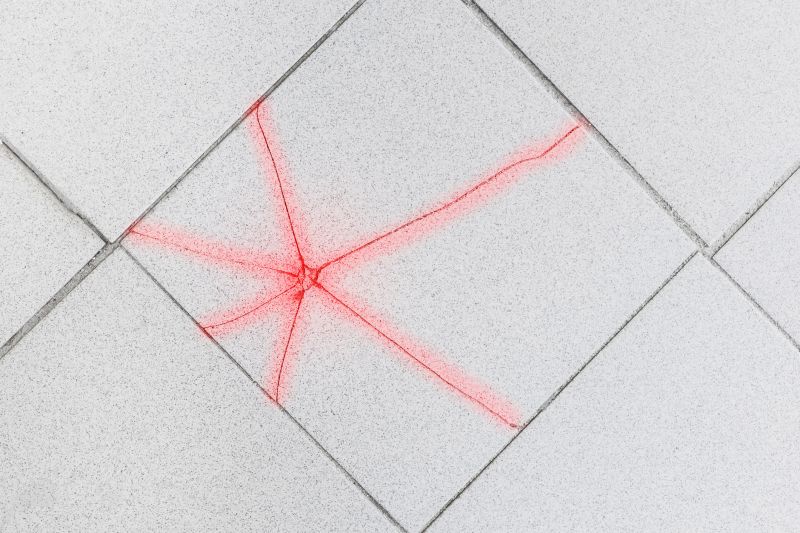 Tile Crack Repair detail